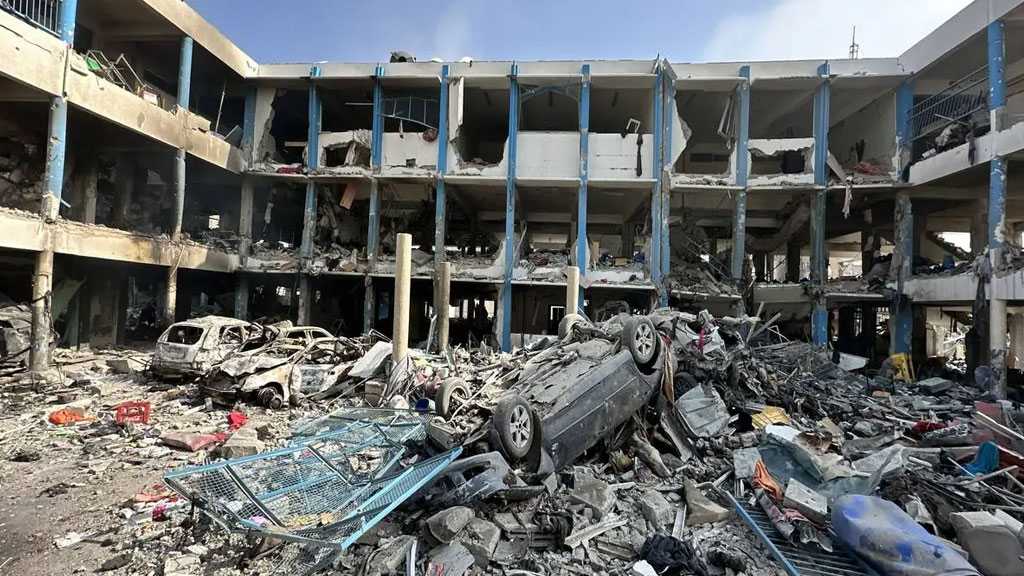 ’Israeli’ Warplanes Bomb UNRWA School, Causing Casualties