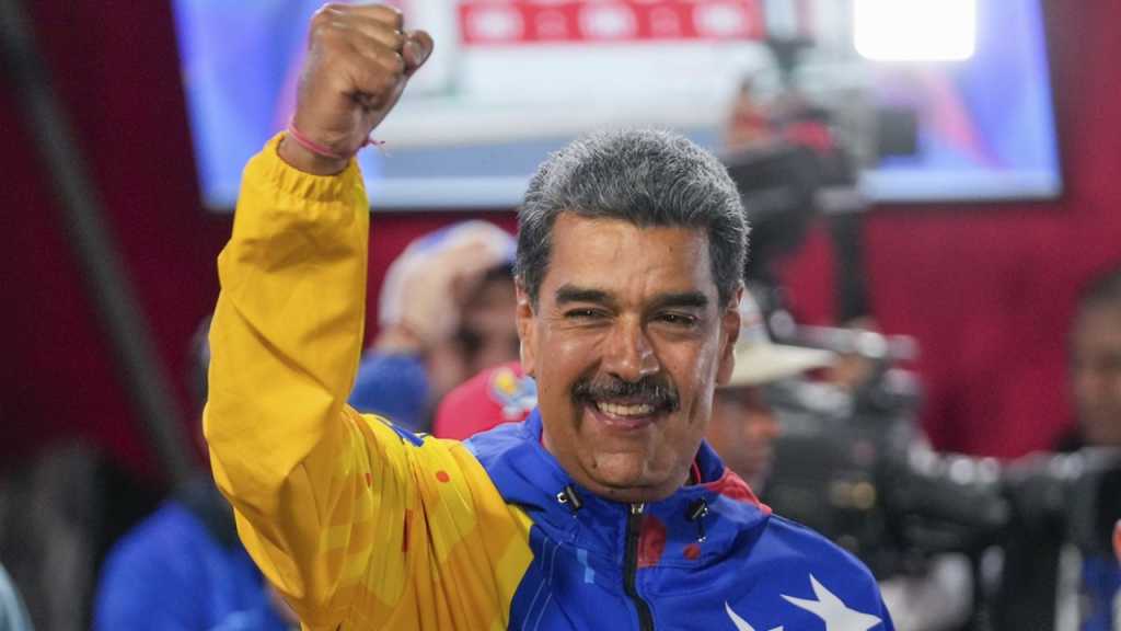 Re-elected Venezuela’s Maduro: Opposition Unable to Create Political Crisis 