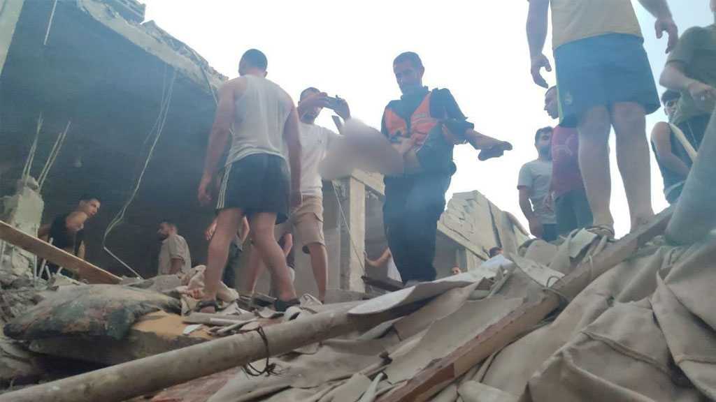 “Israeli” Airstrikes on Gaza Murder Nearly Two Dozen Palestinians Amid Ongoing Conflict