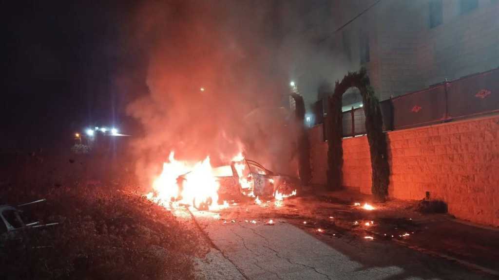  “Israeli” Settlers’ Barbarism in the WB:  Burning Palestinian Homes, Cars