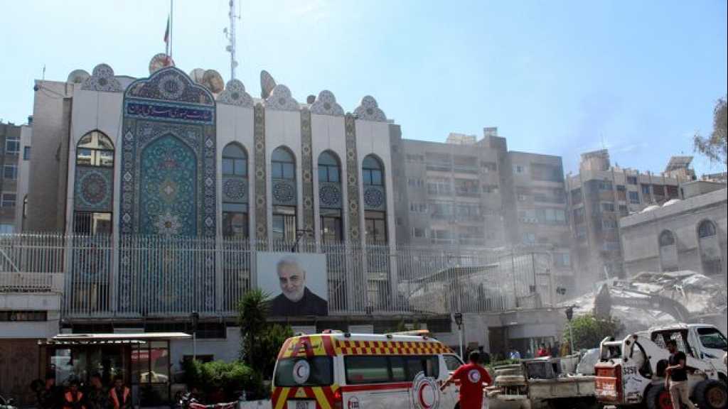 Iran Urges UN to Condemn Attacks on Its Diplomatic Premises in Syria