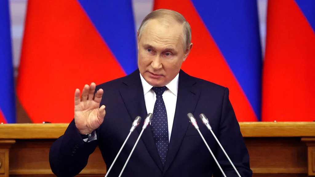 Russia’s Putin: Blackmail Is Futile