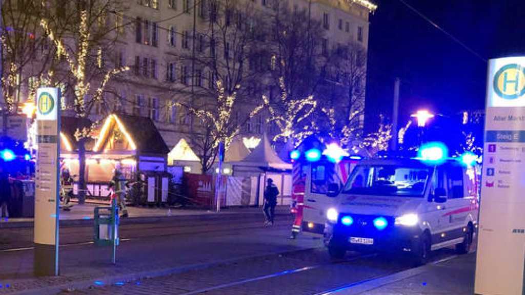 Germany: Car Mows down Shoppers at Christmas Market