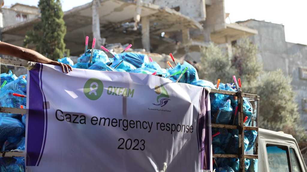 Oxfam: Only 12 Trucks Delivered Aid in North Gaza since October