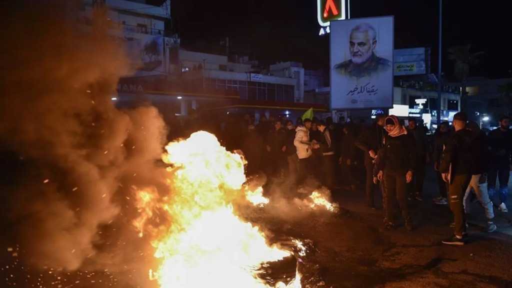 Lebanese Protest Banning Civilian Iranian Plane from Landing in Beirut