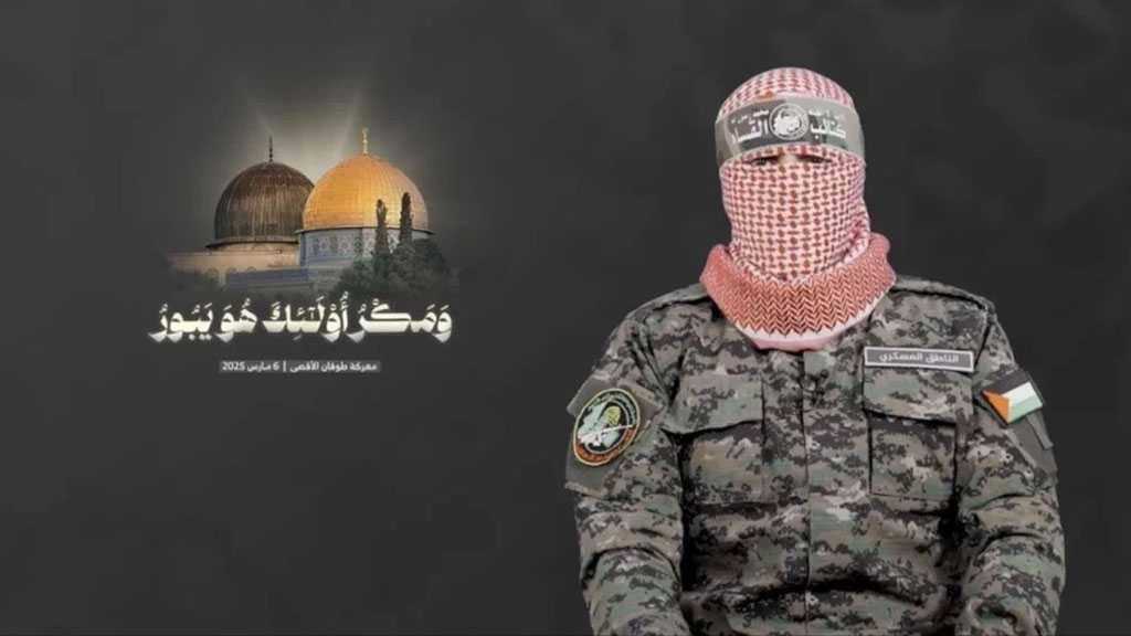 Abu Obeida to ’Israelis’: Threats Won’t Free Captives or Break the Resistance