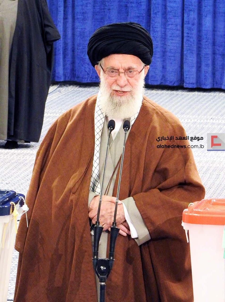 Imam Khamenei Votes in 11th Parliamentary Elections 